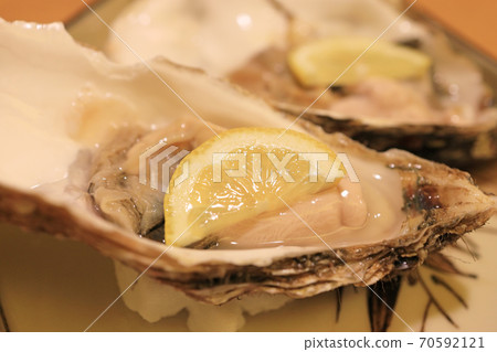 美味的北海道千穗生牡蠣 美味的北海道千穗生牡蠣 70592121