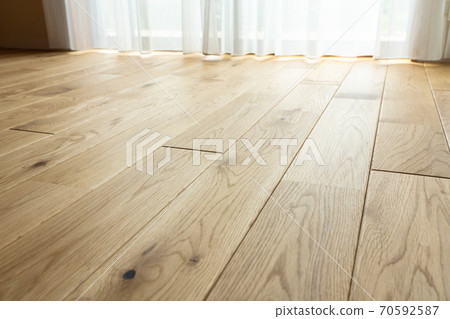 Living room flooring curtains with solid wood flooring Living room flooring curtains with solid wood flooring 70592587
