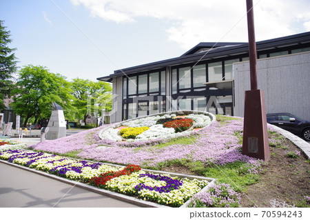 Flowerbed of Morioka History and Culture Museum 70594243