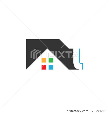 Letter L logo Icon for house, real estate vector - Stock Illustration ...