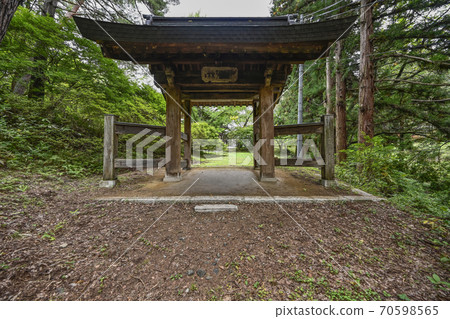 Omachi City Reishoji Main Gate 70598565