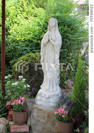 Statue of Mary in Catholic Takatsuki Church Statue of Mary in Catholic Takatsuki Church 70599093