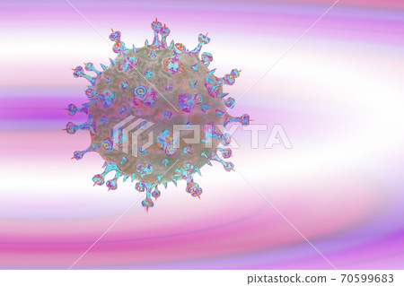 危險病毒冠狀病毒 70599683