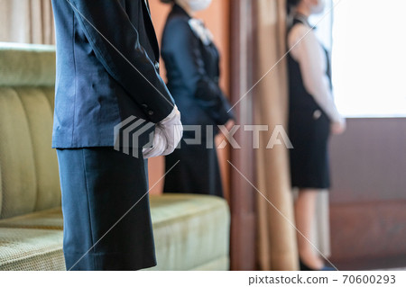 Wedding reception staff 70600293