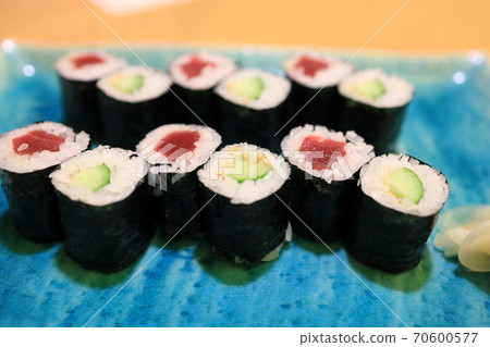 美味的鐵火捲和河童卷 70600577