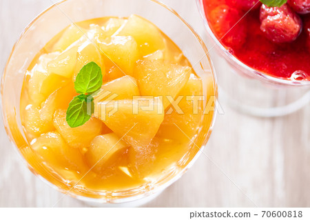 自製果醬，適度的甜度，草莓和蘋果 70600818