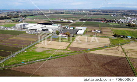 Royce's Confect Factory in Tobetsu-cho, Hokkaido and planned construction site for Royce's Town Station on the JR Taguma Line 70600869