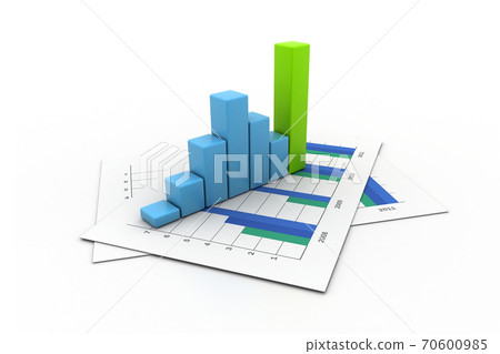 Business graph. 70600985