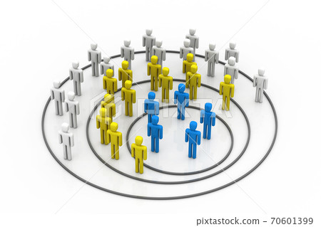 Business organisation concept. 70601399