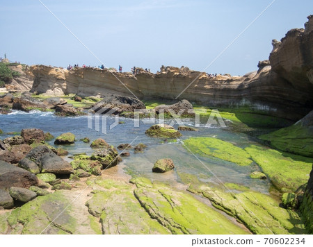 Lanscape of Yehliu Geopark, Teipai, Taiwan. Lanscape of Yehliu Geopark, Teipai, Taiwan. 70602234