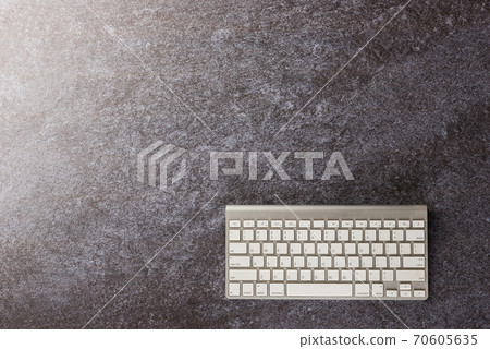 modern white computer keyboard modern white computer keyboard 70605635