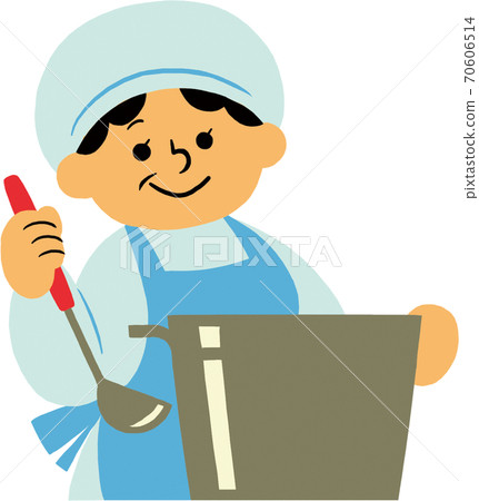 Aunt who makes lunch Aunt who makes lunch 70606514