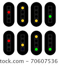 Railway signal (4 lights) 70607536