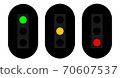 Railway signal (3 lights) 70607537