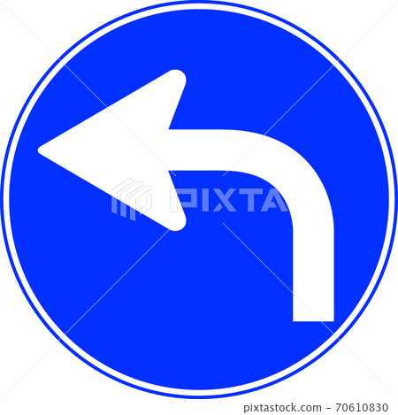 可以立即用於教學材料生產的所有類型的標誌和標誌“禁止在指定的方向上行駛[禁止直行和右轉]（311-B） 70610830