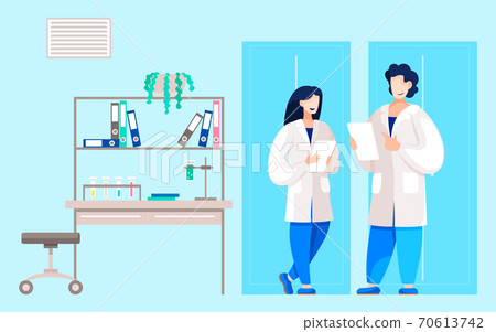 Scientists or Doctors in Research Laboratory Lab 70613742
