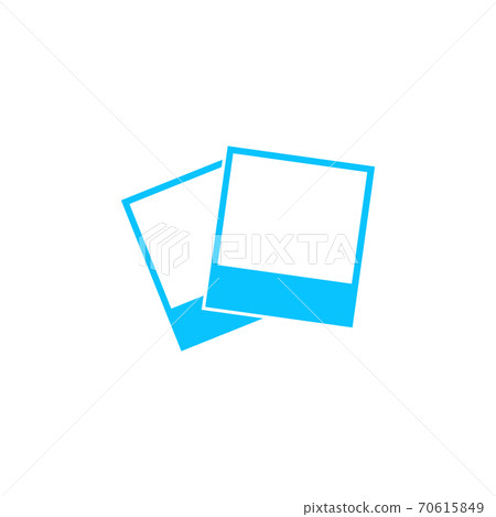 Photos icon flat. Photos icon flat. 70615849