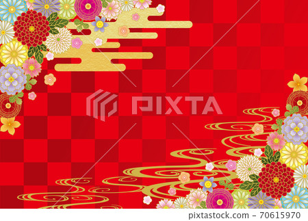 New Year's card background material 2 New Year's card background material 2 70615970