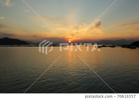 日落,太陽,海灘,紅色 日落,太陽,海灘,紅色 70618357