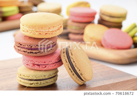 Stacked macaroons (photographing cooperation Milty Coco) Stacked macaroons (photographing cooperation Milty Coco) 70618672
