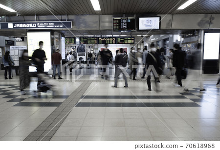 West ticket gate of Sapporo Station 70618968