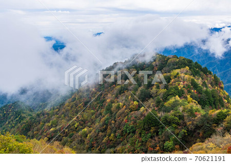 Scenery of Mt. Chichibu Ryokami, one of the 100 famous mountains in Japan Scenery of Mt. Chichibu Ryokami, one of the 100 famous mountains in Japan 70621191