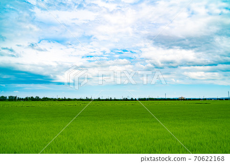 Rural scenery and blue sky in Osaki city Rural scenery and blue sky in Osaki city 70622168