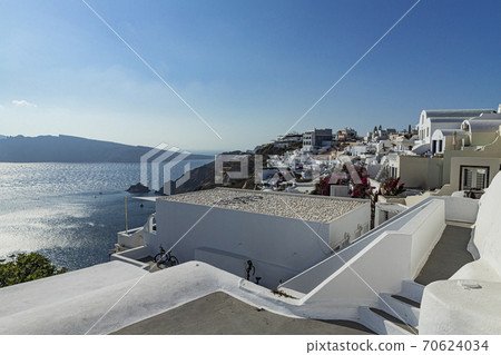 Superb view of the Aegean Sea from Katikies, Santorini, Greece 4 Superb view of the Aegean Sea from Katikies, Santorini, Greece 4 70624034