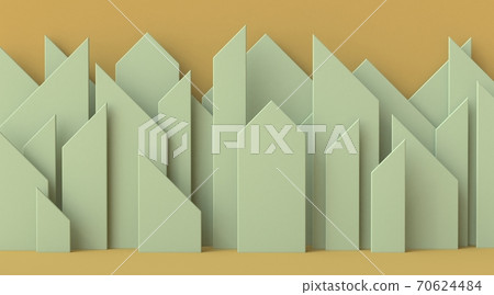 Abstract mock up background city contour 3D Abstract mock up background city contour 3D 70624484