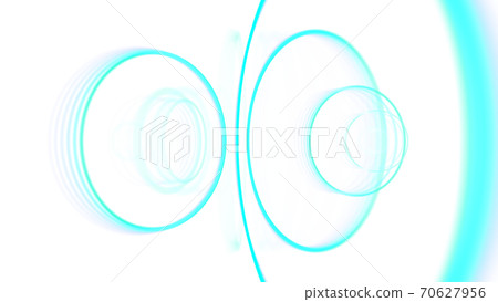 CG circle: Multiple rotating rings - Stock Illustration [70627956] - PIXTA