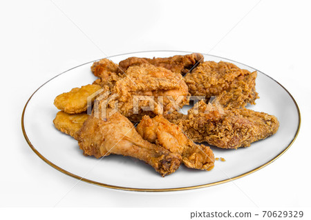 Animal Leg, Baked, Chicken Meat, Cooked, Crockery 70629329