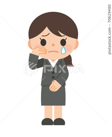 哭泣的西裝的女人 哭泣的西裝的女人 70629480