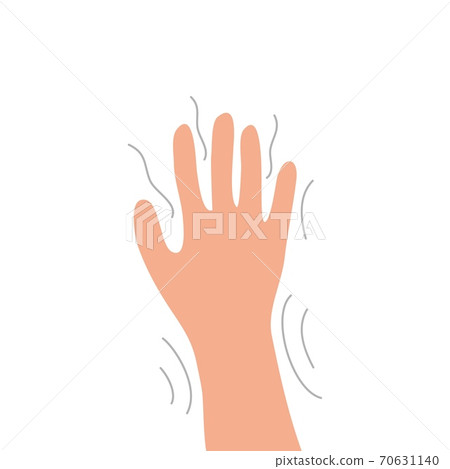 Trembling limbs. Nervous disorder and parkinsons tremor in elderly defensive reaction to severe cold. 70631140