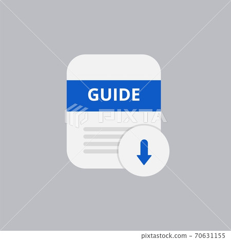 Download Guide Search User guide download. Information guide with... - Stock Illustration ...