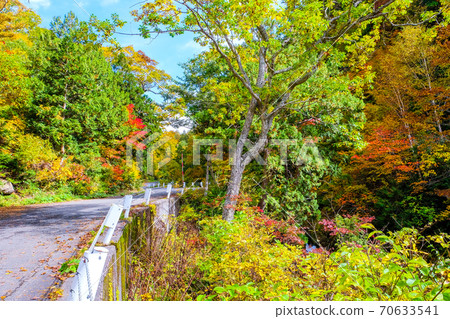 Autumn water Katashina line 70633541