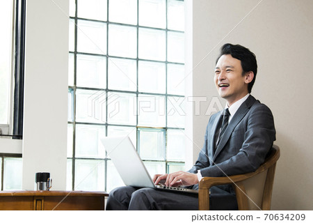 商人會議會議微笑 商人會議會議微笑 70634209