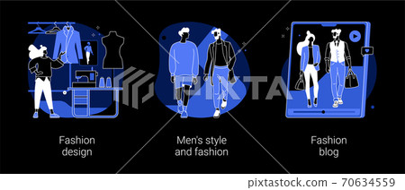 Style and beauty expert abstract concept vector illustrations. Style and beauty expert abstract concept vector illustrations. 70634559