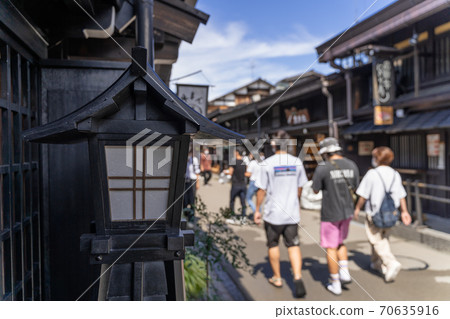 Hida Takayama Old Town, Sanmachi Traditional Buildings Preservation Area Lanterns 70635916