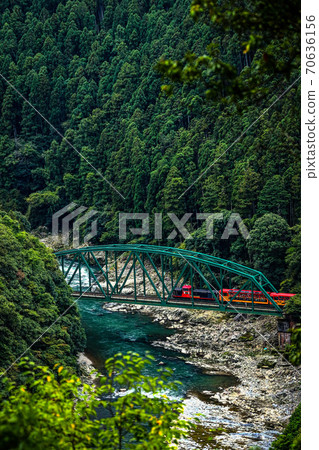 Kyoto / Sagano trolley train Kyoto / Sagano trolley train 70636156