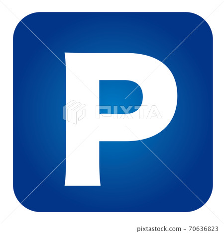 停車標誌 70636823