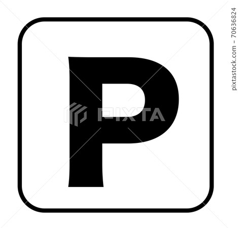 停車標誌 70636824