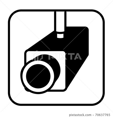 Surveillance camera mark 70637765