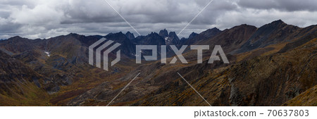 Beautiful View of Scenic Mountains and Landscape 70637803