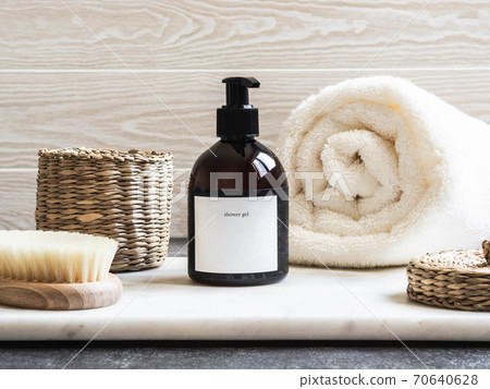 Mockup for bathing products  70640628