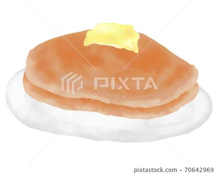 熱蛋糕的插圖 70642969