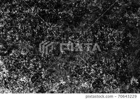 The rough time-aged textured surface is black and grey . Texture or background 70643229