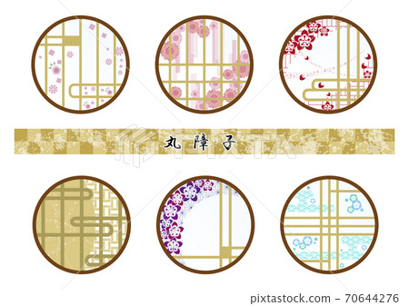 Maru shoji shoji Japanese pattern Maru shoji shoji Japanese pattern 70644276