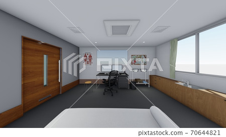 Hospital examination room without people Illustration 25 Hospital examination room without people Illustration 25 70644821