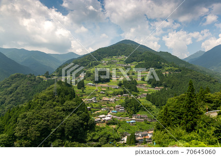 德島縣居屋市落合村的風景 德島縣居屋市落合村的風景 70645060