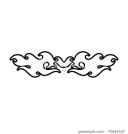 tribal flame vector symbol image template tribal flame vector symbol image template 70645587